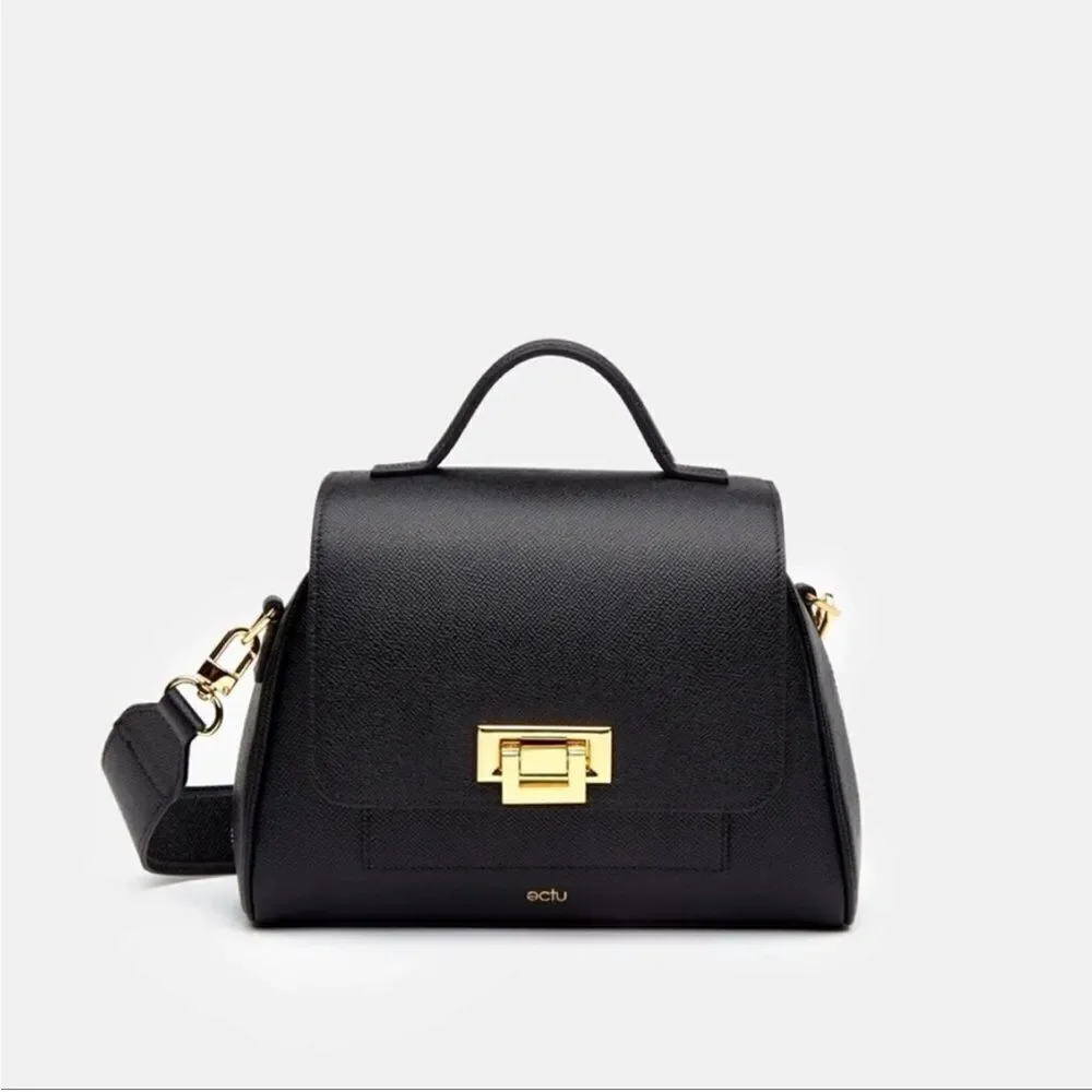 ECTU Mini PALERMO Italian Leather CrossBody - Picture 3 of 17